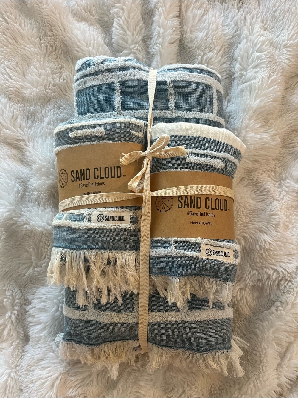 Sand Cloud Shower and Hand Towel Set